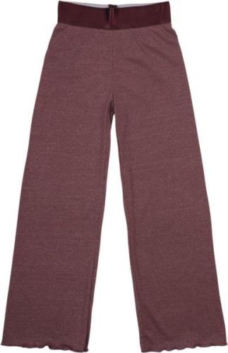 The New Tnfarah Wide Pants Str 110-116 cm/5-6 år - Crushed Berry Bukse...