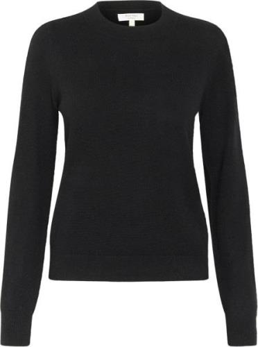 Part Two Mariannapw PU Kvinde Black Sweaters Regular Fit Str L - hos M...