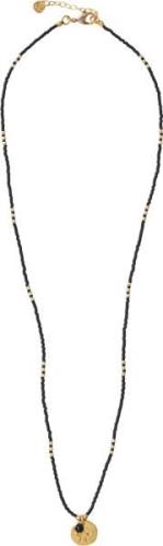 A Beautiful Story Timeless Black Onyx GC Necklace 52-55cm - Halskæder ...