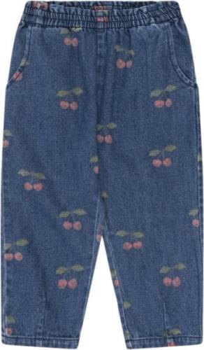 Konges Sløjd Magot Frill Pants Gots Str 18M - Ma Grande Cerise Denim B...