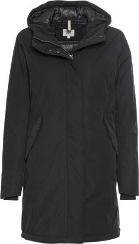 Camel Active Coat Kvinde Black Overgangsjakker Str 40 - hos Magasin