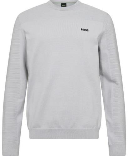 BOSS Momentumx_CN Mand Light/pastel Grey Sweaters Str S - hos Magasin