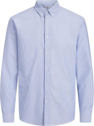 JJ-REBEL Jreboscar Shirt LS Noos Mand Cashmere Blue Langærmede Skjorte...