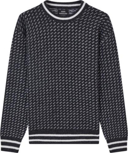 Mads Nørgaard - Copenhagen Shetland Gustav Lusekofte Knit Mand Sort Sw...