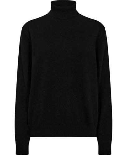 United Colors of Benetton Turtle Neck S Kvinde Sort Rullekraver Str L ...