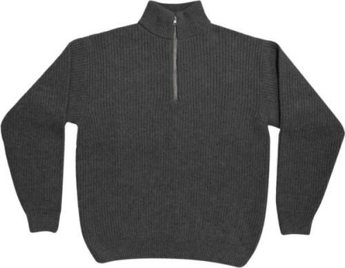 Colorful Standard Merino Quarter Zip Mand Lava Grey Cardigans Str L Me...