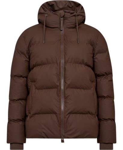 Rains Alta Puffer Jacket W3t3 Kvinde Frame Regnjakker Str L - hos Maga...