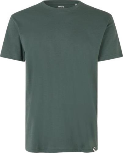 Mads Nørgaard - Copenhagen Organic Thor Tee Mand Darkest Spruce Kortær...