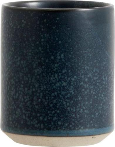 Nordal Grainy cup, Dark Blue 0008 - Kopper Uden Hank hos Magasin