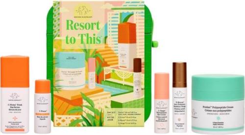 DRUNK ELEPHANT SET Resort to This 50 ml + 15 ml + 8 ml + 5 ml - Cremer...