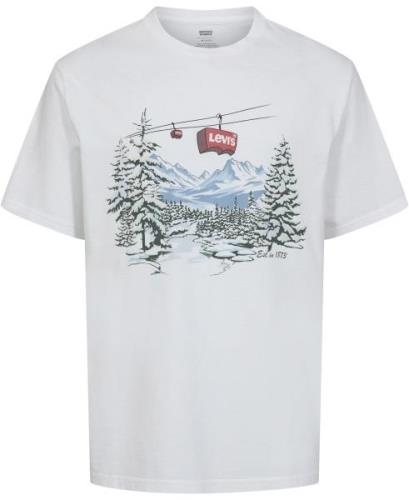 Levi's SS Relaxed FIT TEE BI BW SKI L Mand Whites Kortærmede T-shirts ...