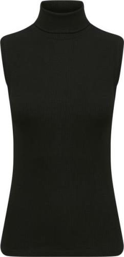 InWear Dagnaiw Rollneck Top Kvinde Black Rullekraver Tight Fit Str L -...