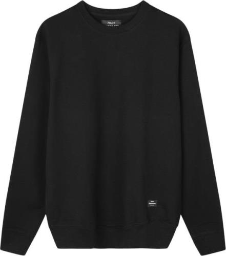 Mads Nørgaard - Copenhagen Light Terry Asker Sweat Mand Sort Sweatshir...