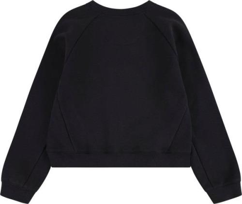 Levi's LVG Mixed Textures Crew Str 12 - Jet Black Sweatshirts hos Maga...