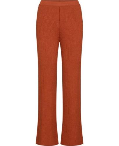 La Femme Rousse Carla Pants Kvinde Orange Bukser Med Lige Ben Str S - ...