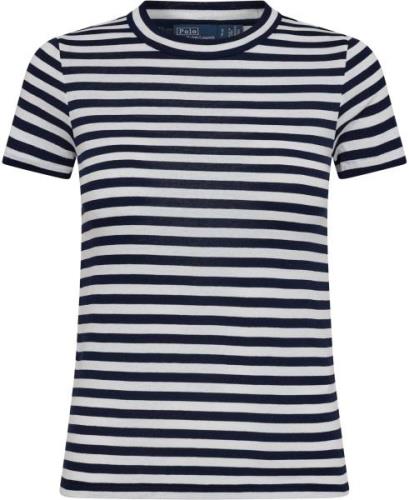 Polo Ralph Lauren 36/1 YD CIR 1X1 Ribssl-tsh Kvinde Cruise Navy/white ...