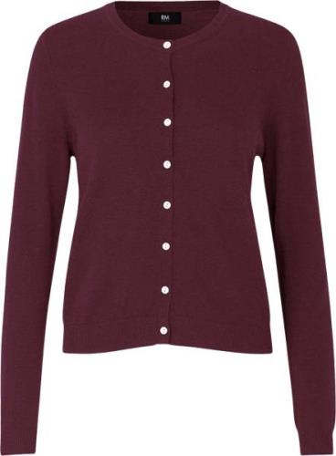 Rosemunde Rmwsofia Wool LS Cardigan Kvinde Zinfandel Cardigans Str L -...