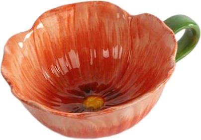 BYON Cup Poppy Red Str 14x11,5x5,5cm 20cl - Kopper Med Hank hos Magasi...