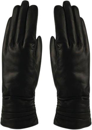 MJM MJM Glove Connie W Leather Black L - Handsker Uld hos Magasin