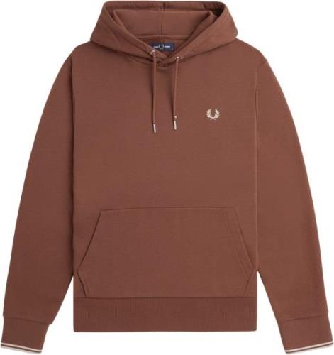 Fred Perry M2643 Mand Whisk/porridge Hoodies Str L - Bomuld hos Magasi...