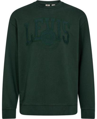 Levi's Relaxd Graphic Crew Applique 3 Mand Grøn Sweatshirts Relaxed Fi...