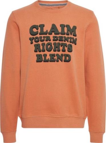 Blend Sweatshirt Mand Sunburn Sweatshirts Regular Fit Str L - hos Maga...