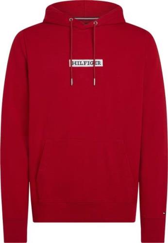 Tommy Hilfiger Monotype BOX Hoody Mand Primary Red Hoodies Str L - hos...