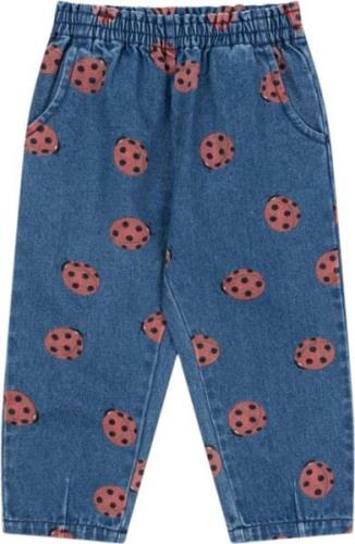 Konges Sløjd Magot Ladybug Frill Pants Gots Str 18M - P05093 Bluser ho...