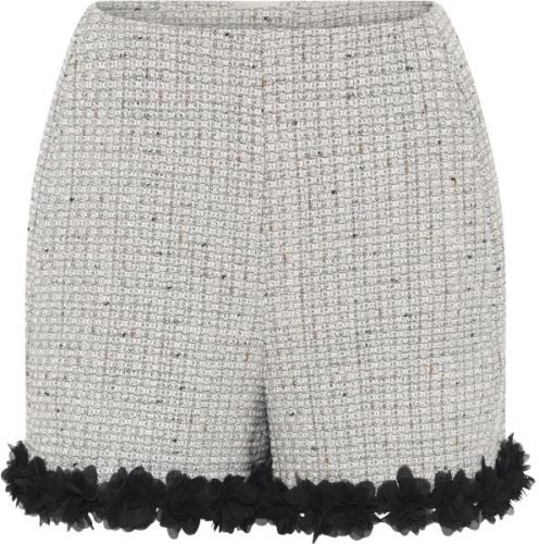 Bruuns Bazaar Fumewortbbnadinus Shorts Kvinde Grey Check Casual Shorts...