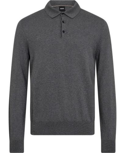 BOSS Gemellop Mand Medium Grey Sweaters Str L - hos Magasin