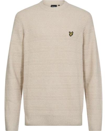 Lyle & Scott Waffle Knit Jumper Kvinde W870 Cove Sweaters Str XXL - ho...