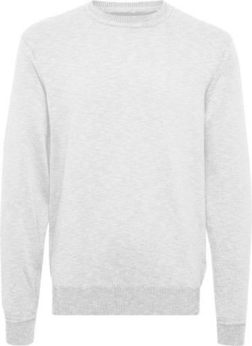 Casual Friday Cfkarl LS two Tone Knit Mand Chateau Gray Melange Sweate...