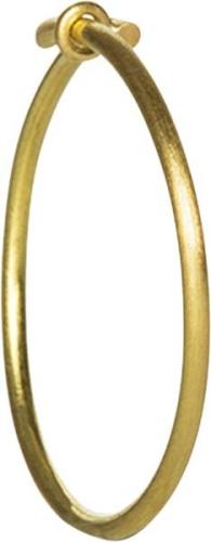 Jane Kønig Medium Creole, 18carat Gold Ø16mm - Creoler hos Magasin