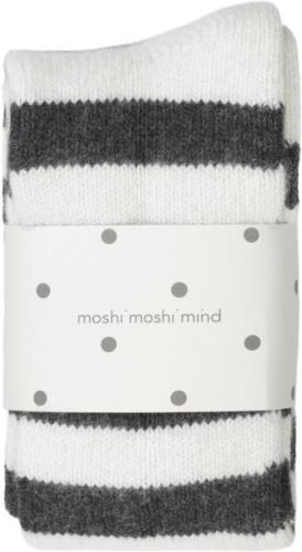 Moshi Moshi Mind Polar Socks Stripe Ankelstrømper Str 36/38 - Uld hos ...