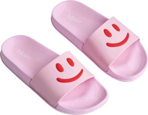 Molo Zhappy Pink Glace Klipklapper & Badesko Str 31-32 - hos Magasin