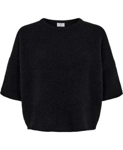 Filippa K Yak Tee Kvinde Black Sweaters Str S - hos Magasin