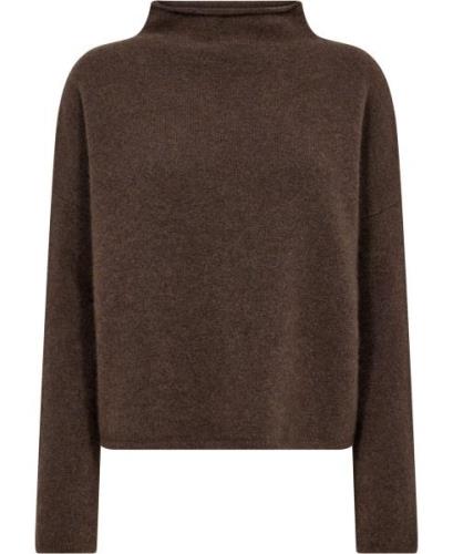 Filippa K Mika Yak Funnelneck Sweater Kvinde Driftwood Sweaters Str XS...