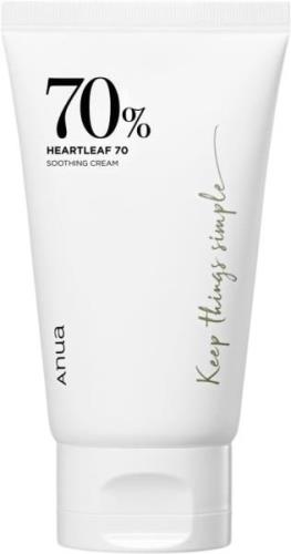 Anua Heartleaf 70 Soothing Cream 100 ml - Dagcreme hos Magasin