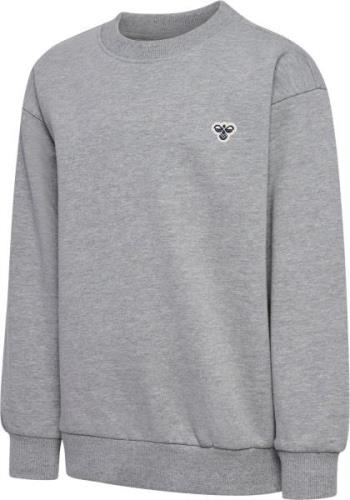 Hummel Hmljr Loose Crewneck BEE Str 10-16 - Grå Sweatshirts hos Magasi...