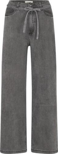 Modström Isoldemd Solid Pants Kvinde Vintage Grey Wide Jeans Str S - h...