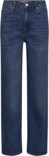 Tomorrow Trwbrown Jeans Wash Prato Kvinde Denim Blue Straight Jeans St...