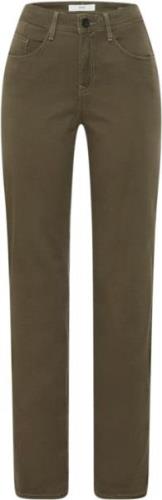 BRAX Style. Carola Kvinde 30 Soft Khaki Bukser Med Smalle Ben Str 42 -...