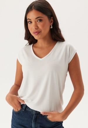 Pieces Kamala Tee Bright White M