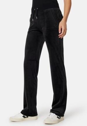 Juicy Couture Del Ray Classic Velour Pant Black M