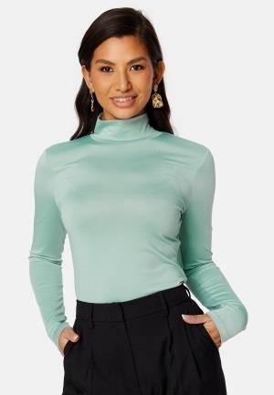 BUBBLEROOM Maxime turtleneck top Dusty green 4XL