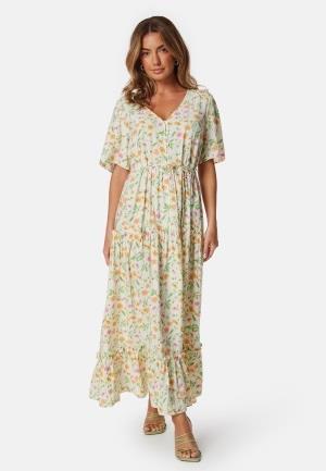 Object Collectors Item Lorena S/S Long Dress Sandshell AOP:ALBA 34