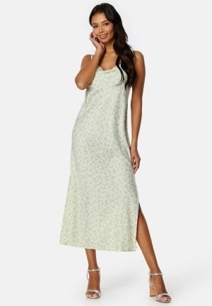 ONLY Jane Singlet Midi Dress Pear Sorbet AOP:Ida S