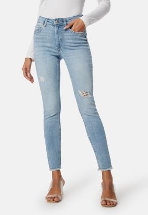 ONLY Blush Mid Skinny Ankle Denim Light Medium Blue De XL/34