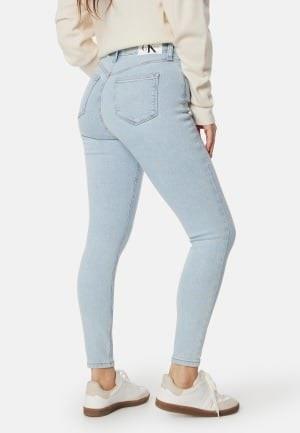 Calvin Klein Jeans High Rise Super Skinny Ankle Light Denim 26