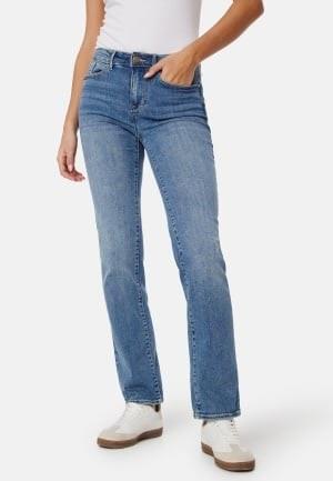 VERO MODA Vmflash mr straight jeans Medium Blue Denim L/30